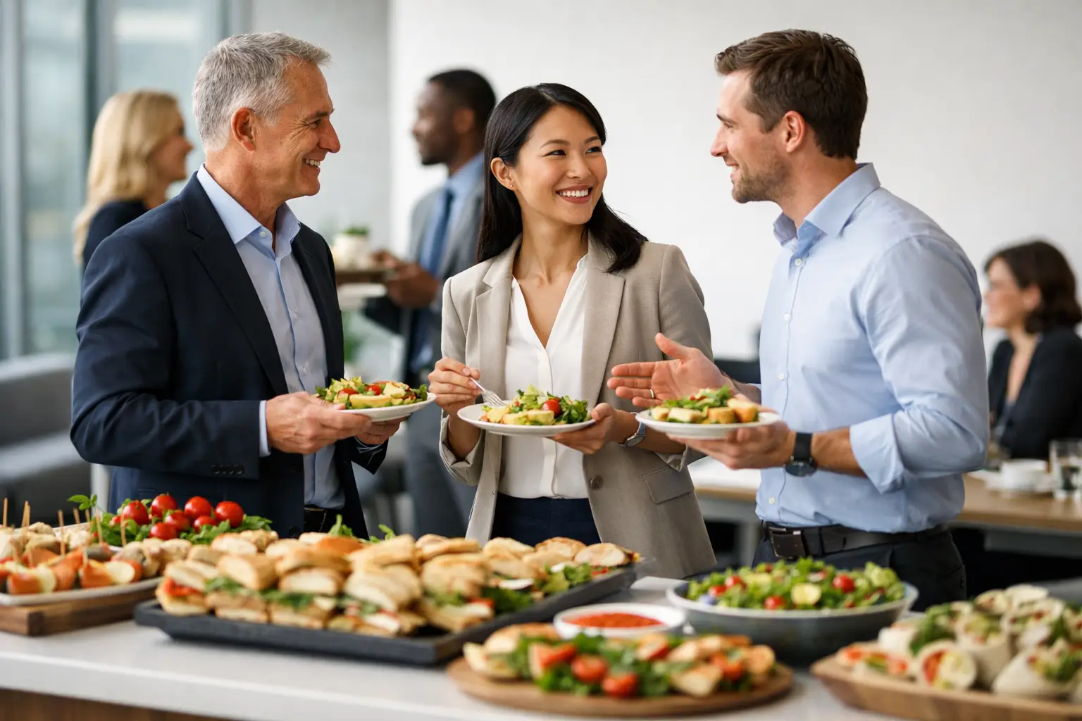 Le succès d’un lunch corporatif bien pensé