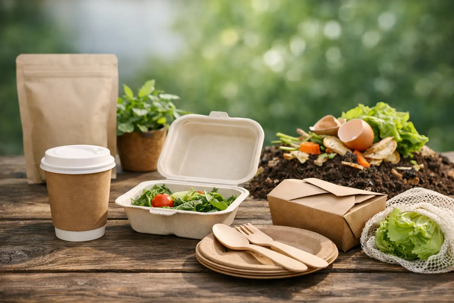 L’innovation des emballages compostables