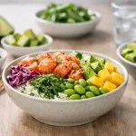 Un poke est-il équilibré pour le déjeuner ?