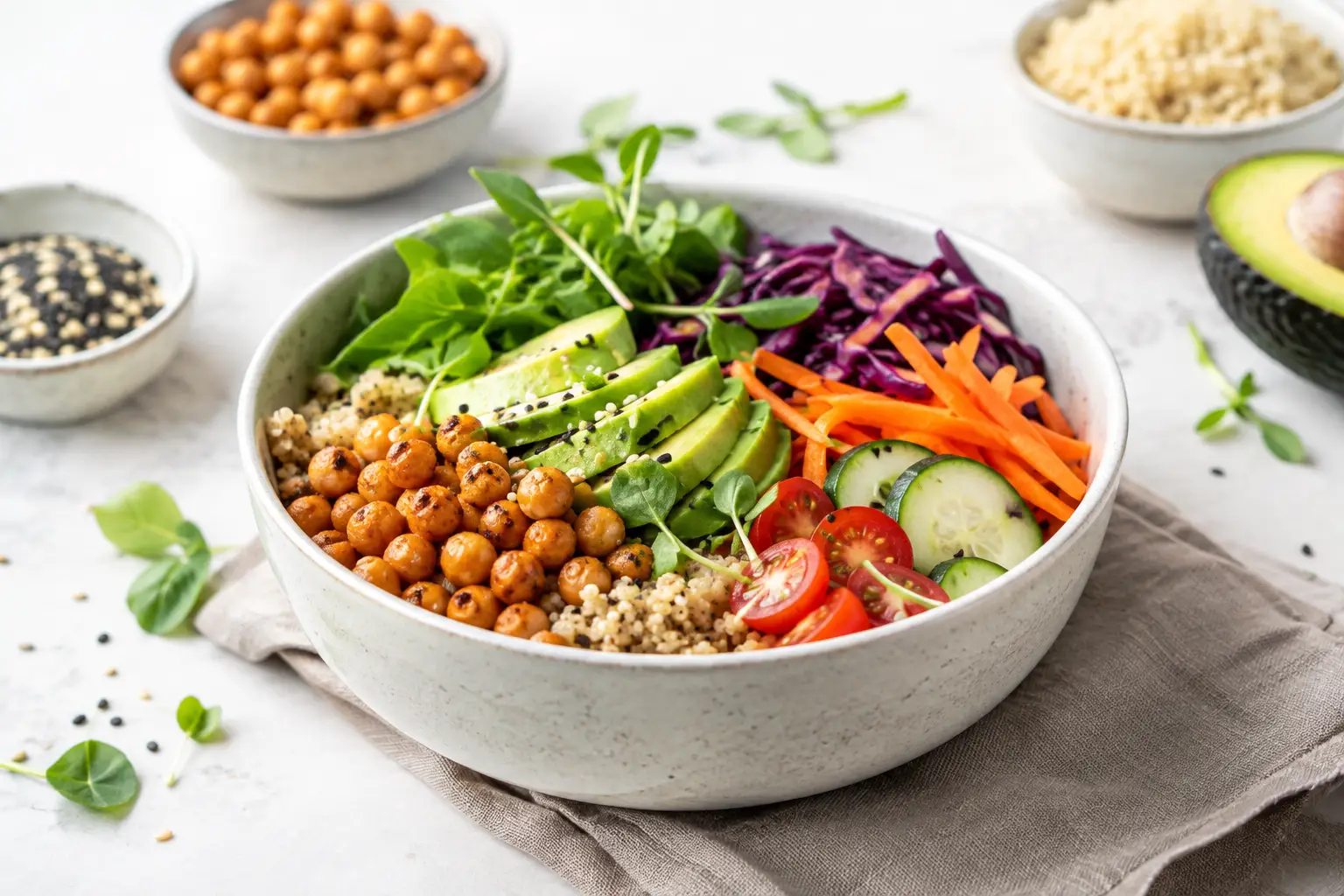 Menu bowl sans gluten pour tous les goûts