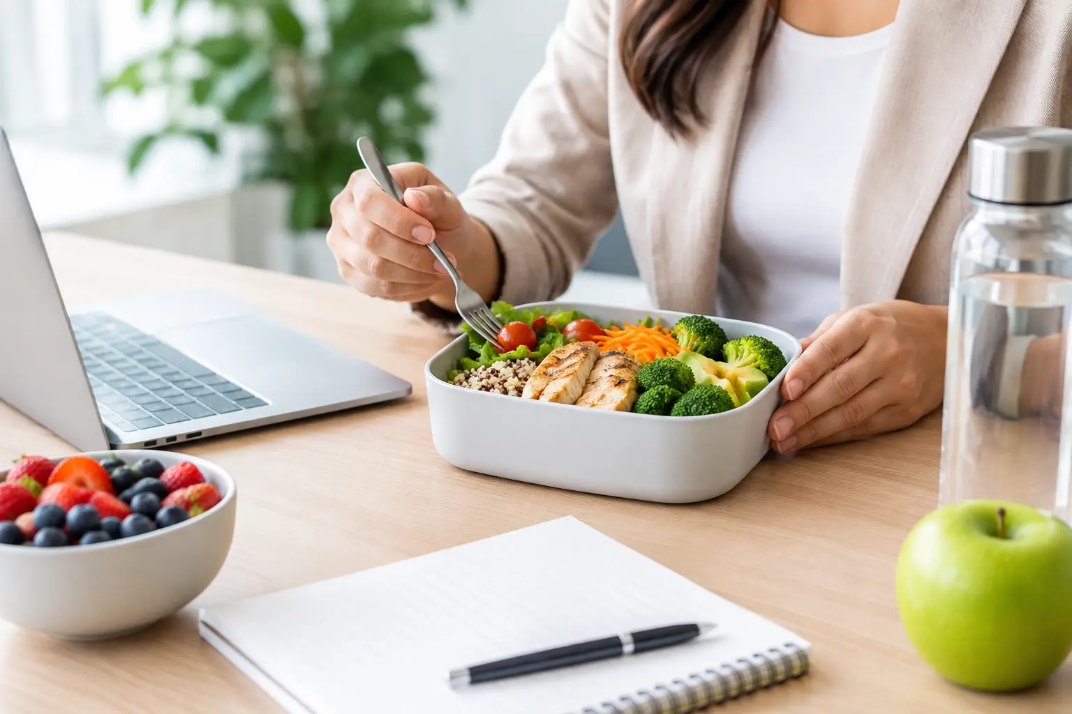 Planifier des repas de bureau équilibrés