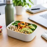 Préparer son lunch végétarien au bureau